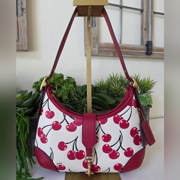 Handbags - Coach Hamptons Hobo Cherry Print Bag/Y2K Archive Re-Edition-Like New